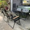 bo ban ghe cafe xep gon sat cnc tay go