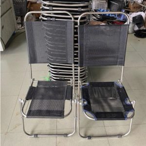 ghế cafe inox lưng cao 02