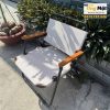 Ghế Camping Khung Tròn Màu Trắng