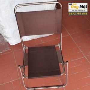 Ghế inox gấp gọn vải dù chắc chắn