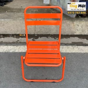 Ghế xếp lá sắt giá rẻ, chất lượng cao