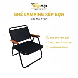 thông tin ghế camping khung tròn