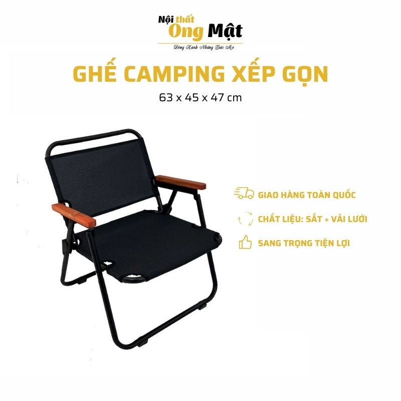 thông tin ghế camping khung tròn
